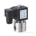 high pressure piston pilot operated solenoid valve for hot water, compressed air,watar,oil normally closed 12V with PARKER seals